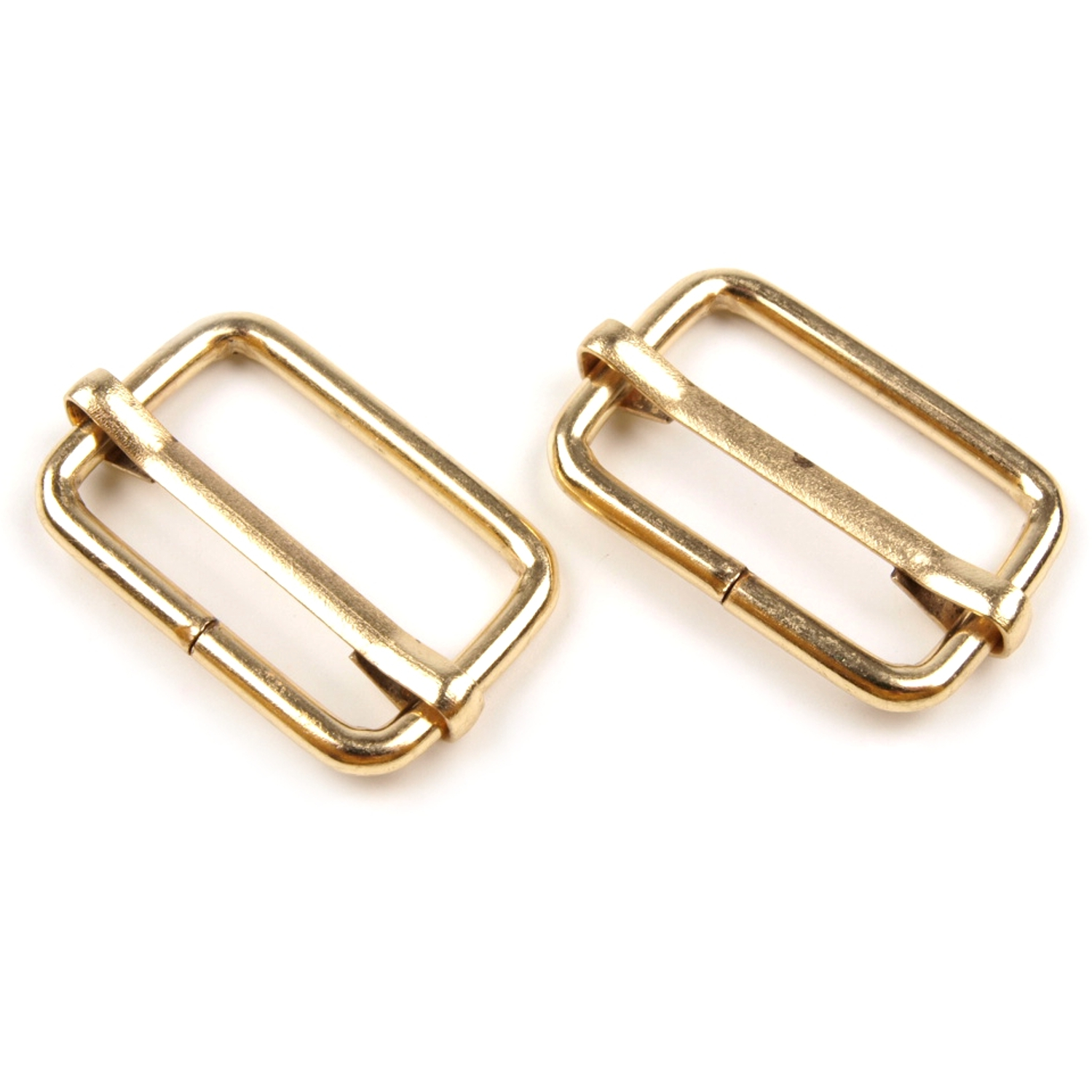 5x Durchzug mit Verkürzer - 13x20 mm - Goldfarben