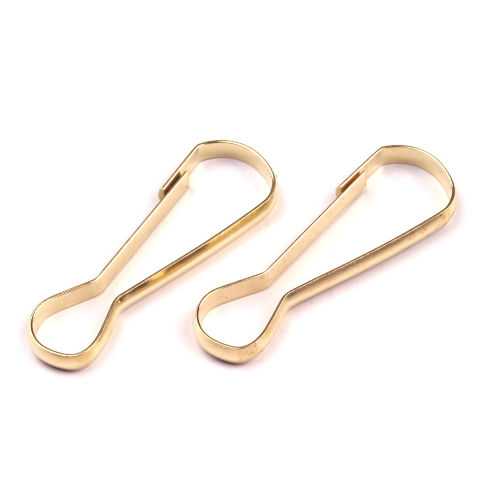 5x Schließe - 32mm - goldfarben
