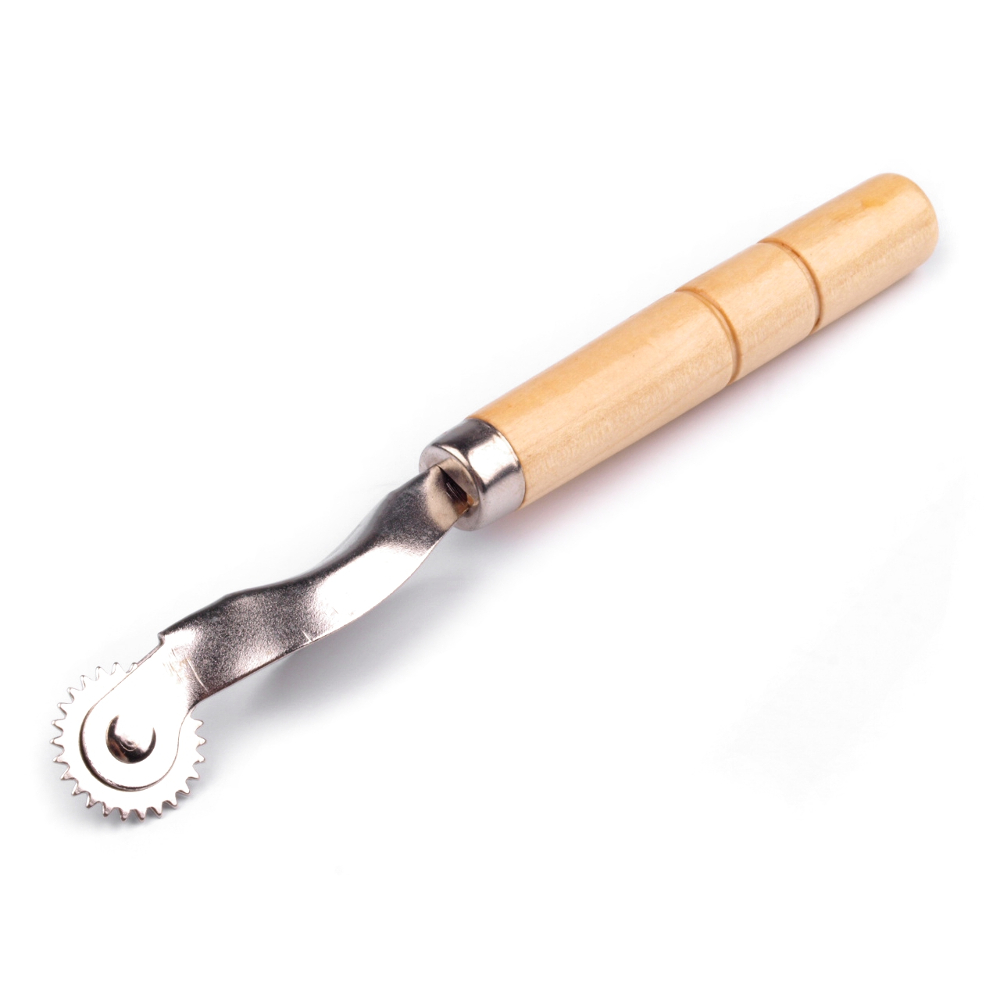 Kopierrädchen mit Holzgriff - 15cm