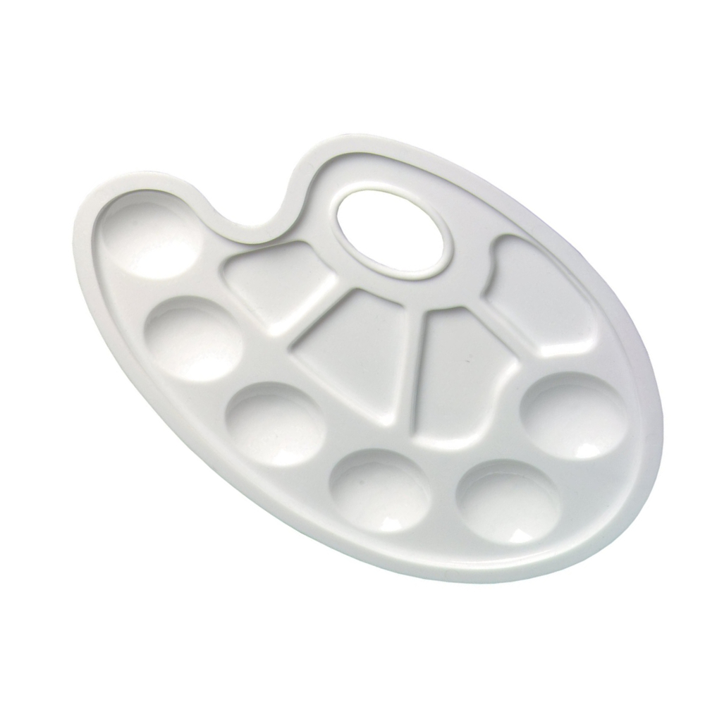 Mischpalette - 10 Mulden - OVAL