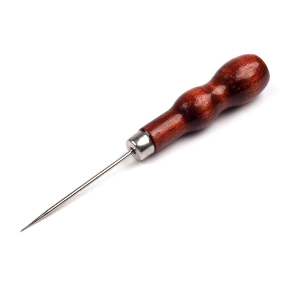 Nähahle - Holzgriff - 13,5 cm